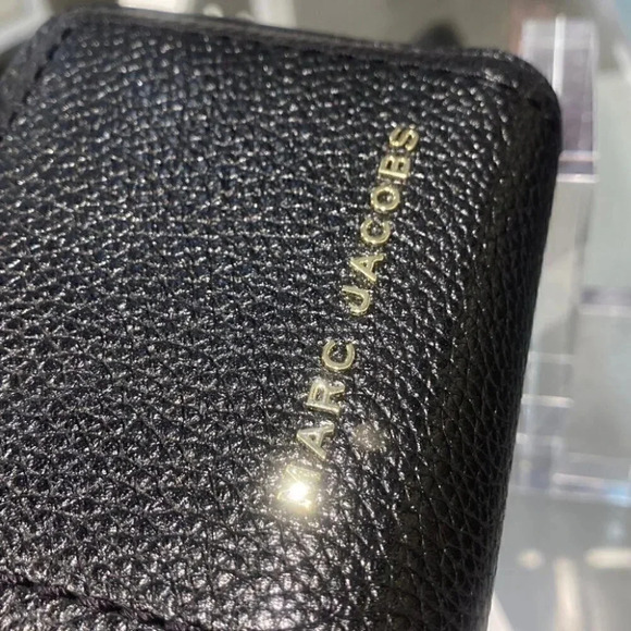 Marc Jacobs Wallet Bi-Fold Wallet S101L01SP21 Black - Picture 10 of 12